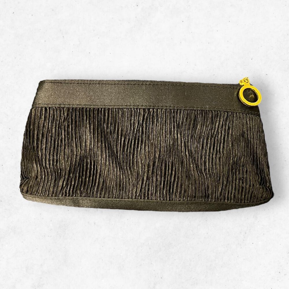 Estee Lauder Black Gold‎ Cosmetic Bag Small Clutch Makeup Bag
